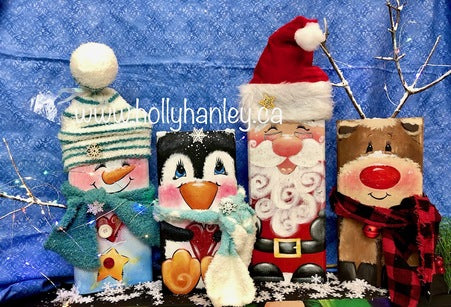 CARTAMODELLO -epattern-Chrunky christmas Fence Board by HOLLY HANLEY ( TRADOTTO IN ITALIANO) Out of the Wood