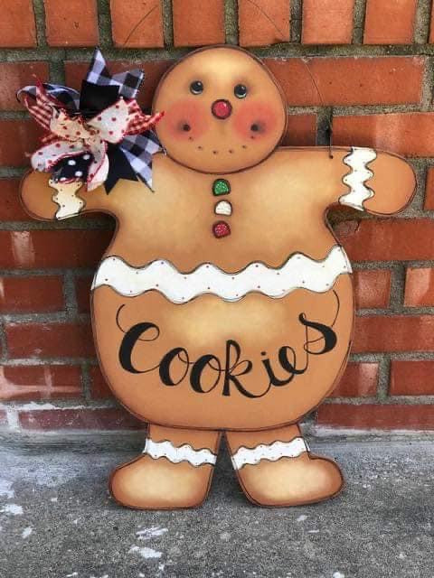 Sagoma Ginger door hanger 35 cm Out of the Wood