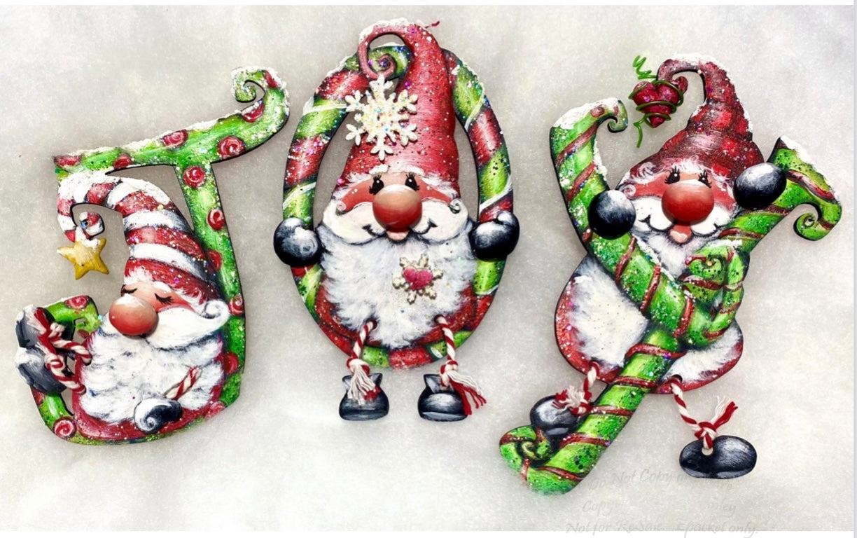 Kit Joy ornies (sagome) Out of the Wood