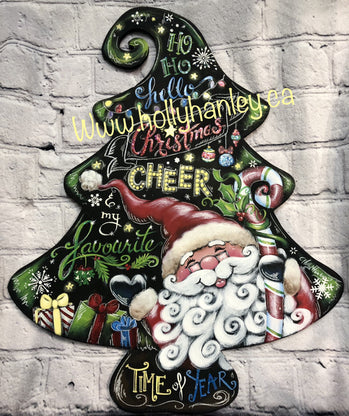 CARTAMODELLO -epattern- Ho ho Hello christmas Cheer by HOLLY HANLEY (TRADOTTO IN ITALIANO) Out of the Wood