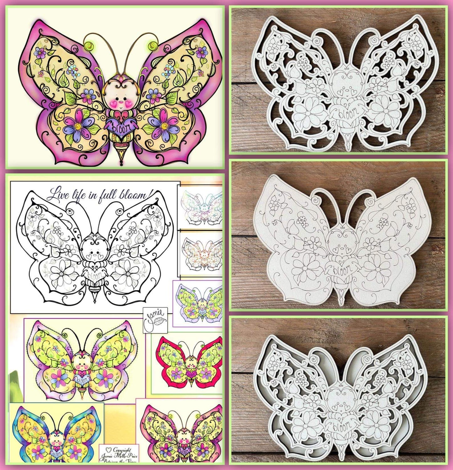 Live Life in full Bloom! DESIGN JAMIE MILLS PRICE SUNDAY-FUNDAY Out of the Wood
