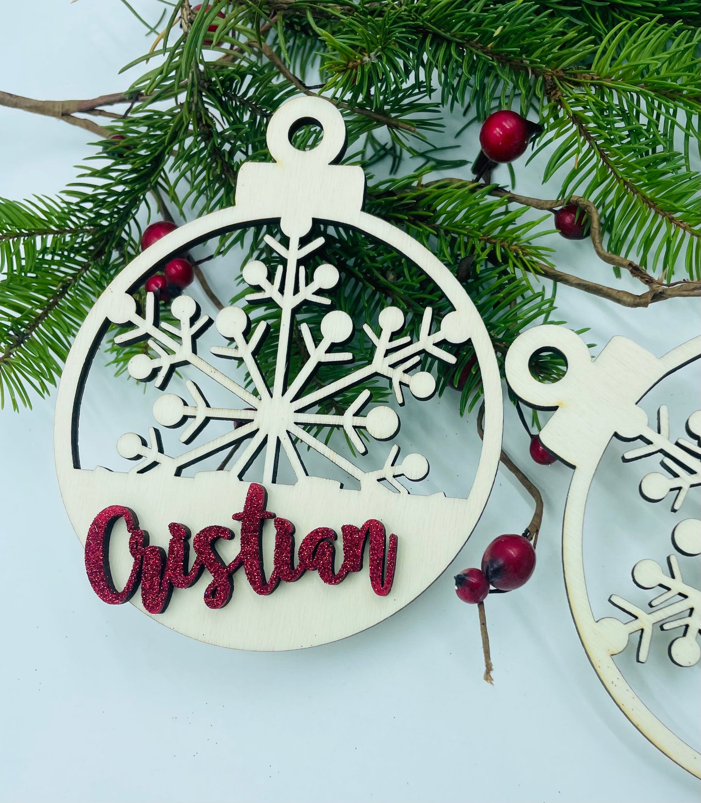 Palline di Natale personalizzate Out of the Wood