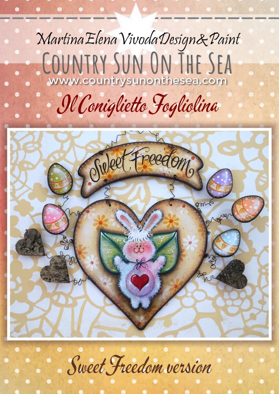 Il coniglietto fogliolina E-PATTERN FREE By Martina elena vivoda (italiano) Out of the Wood