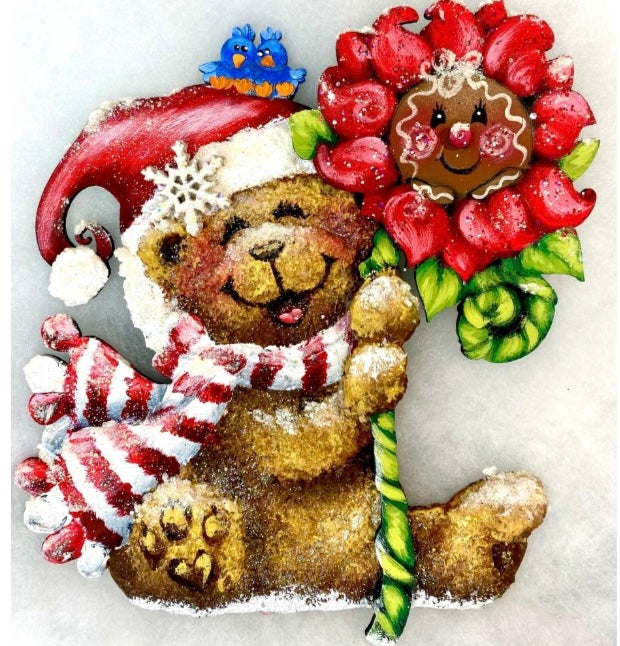kit Holiday magic grow here ( orsi con fiori) Out of the Wood