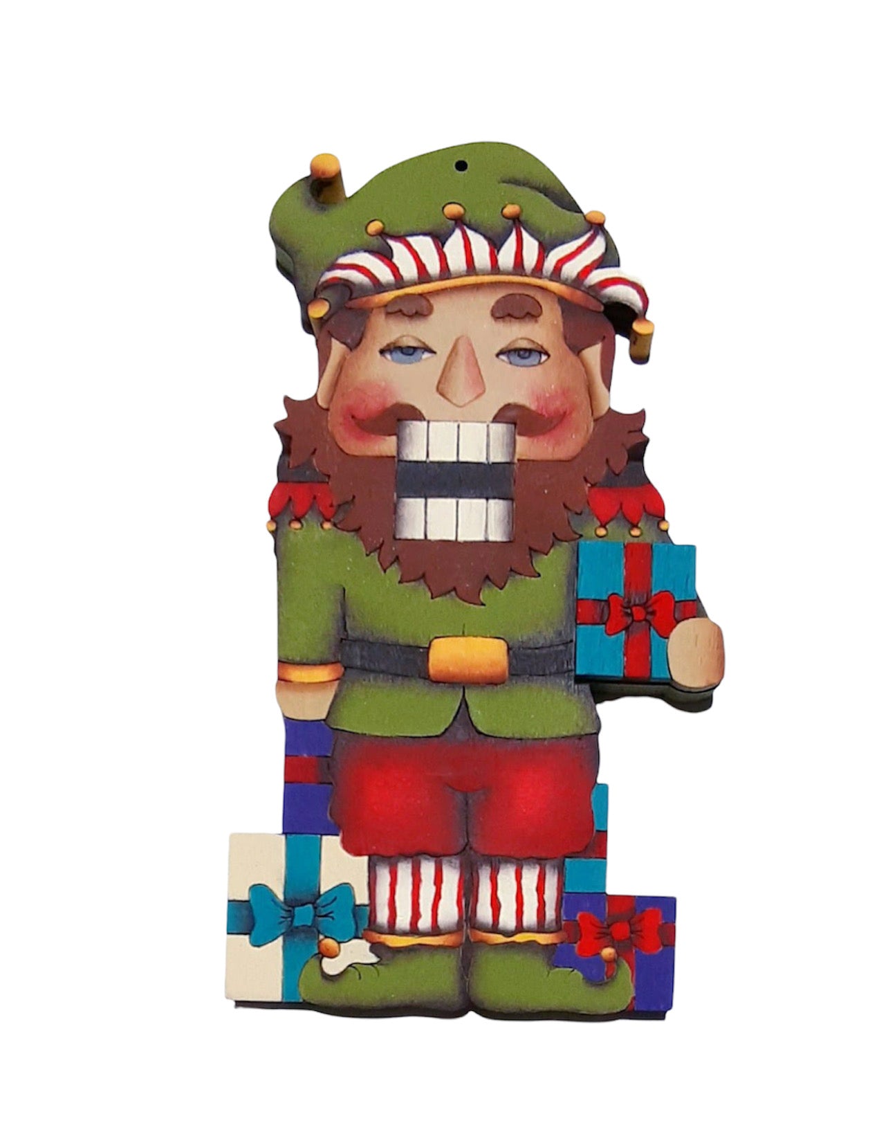 Sagoma Nutcracker Elf by Anita Campanella Out of the Wood