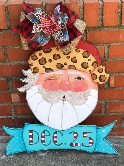 Sagoma Dec 25 door hanger 35 cm Out of the Wood