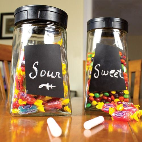 Glass Chalckboard paint Out of the Wood