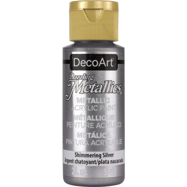 Dazzling Metallics Shimmering silver Out of the Wood