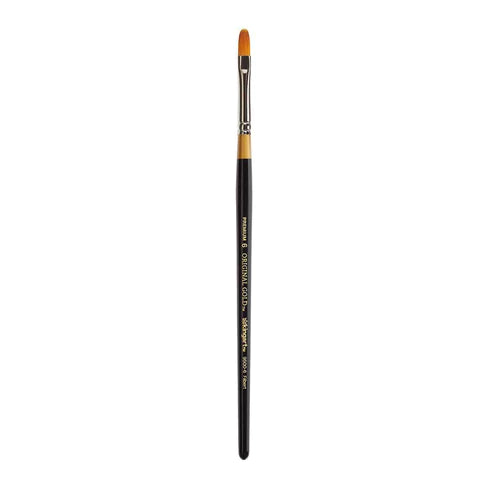 KINGART® Original Gold® 9500 Filbert Series, Premium Golden Taklon Multimedia Artist Brushes, Out of the Wood
