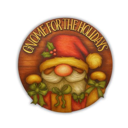 Fuoriporta gnomo Natale Out of the Wood