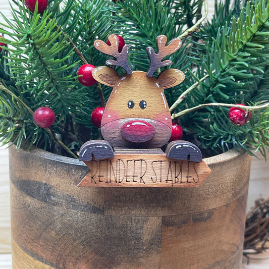 Segnaposto renna Out of the Wood