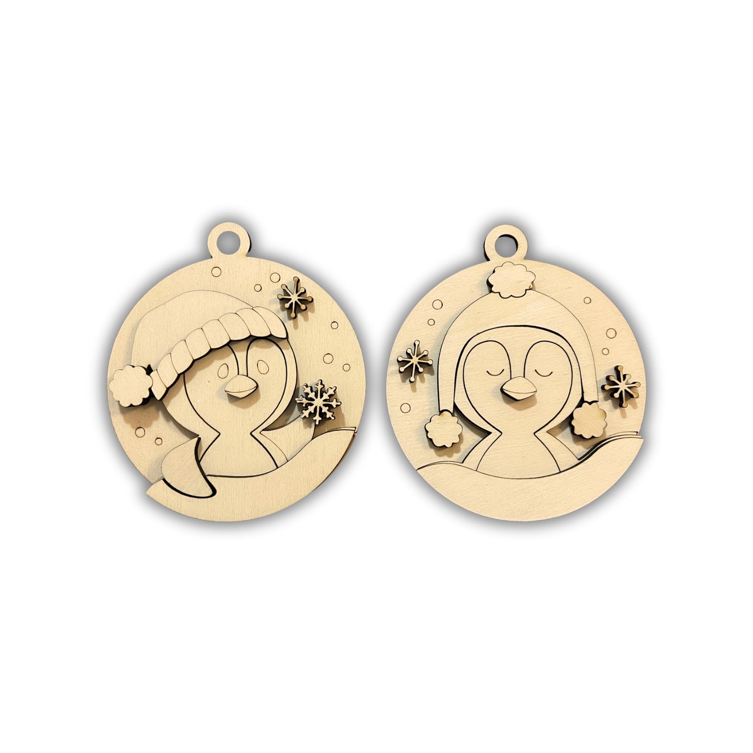 Ornament pinguino Out of the Wood