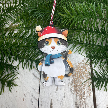 Gatti  Natale ornament Out of the Wood