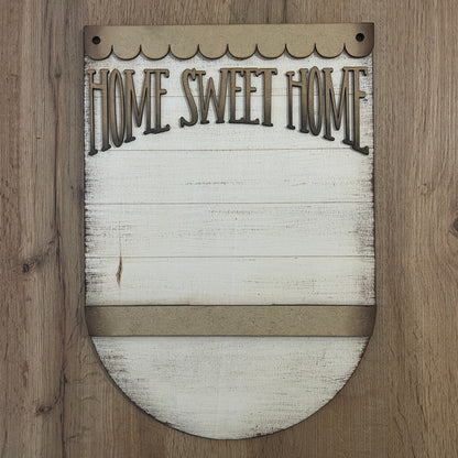 Fuoriporta banner intercambiabile  con oca Out of the Wood