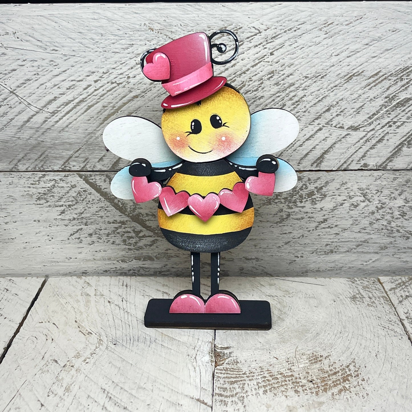 Api San Valentino con piedistallo Out of the Wood