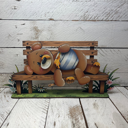 Panchina per personaggi sopramensola Out of the Wood