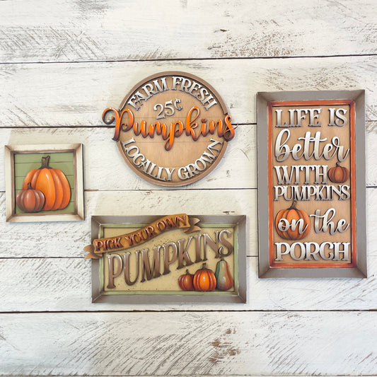 Targhe Pumpkin Out of the Wood