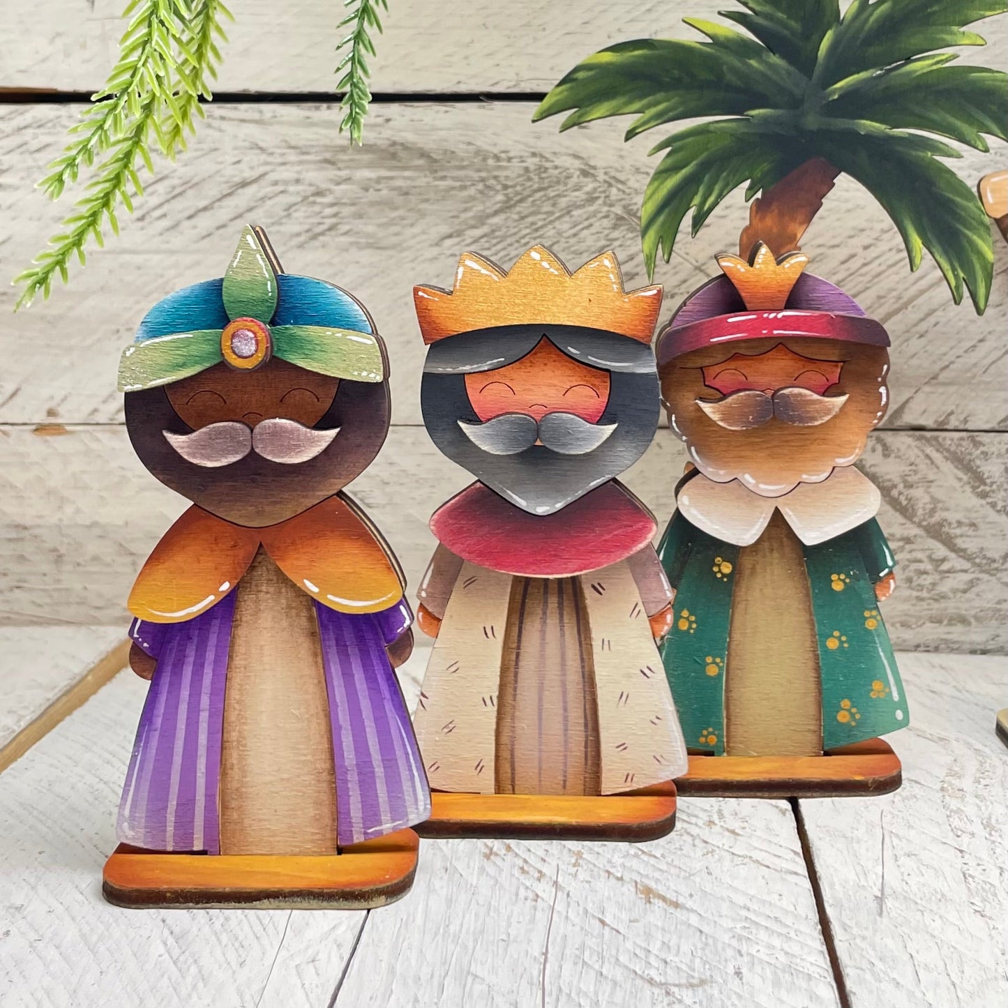 Natività con piedistallo Out of the Wood