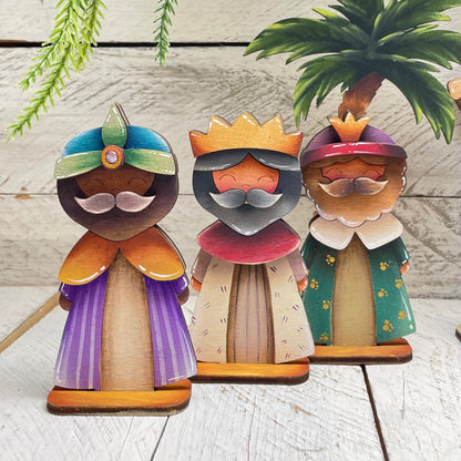 Natività con piedistallo Out of the Wood