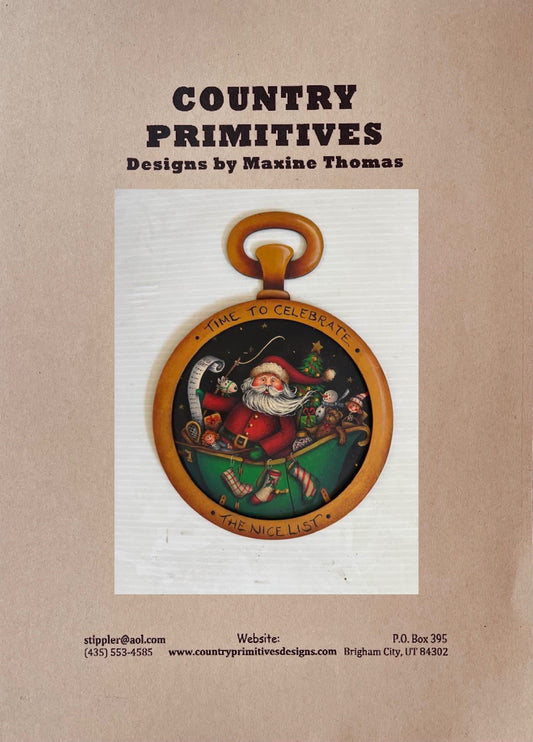 CARTAMODELLO -pattern -“The nice list ” CON TRADUZIONE ITALIANO by Maxine Thomas (Copia) Out of the Wood