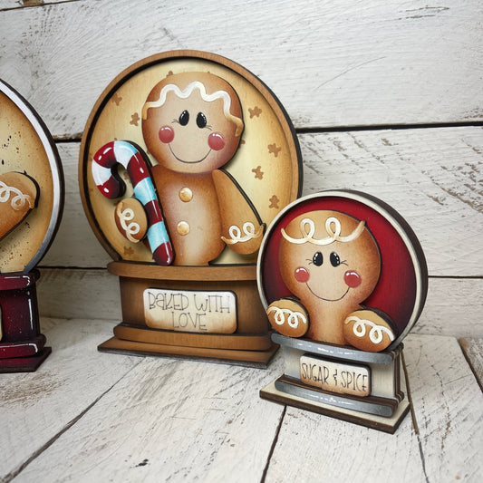 Sagoma orsi natalizzi per Snow globe intercambiabile Out of the Wood