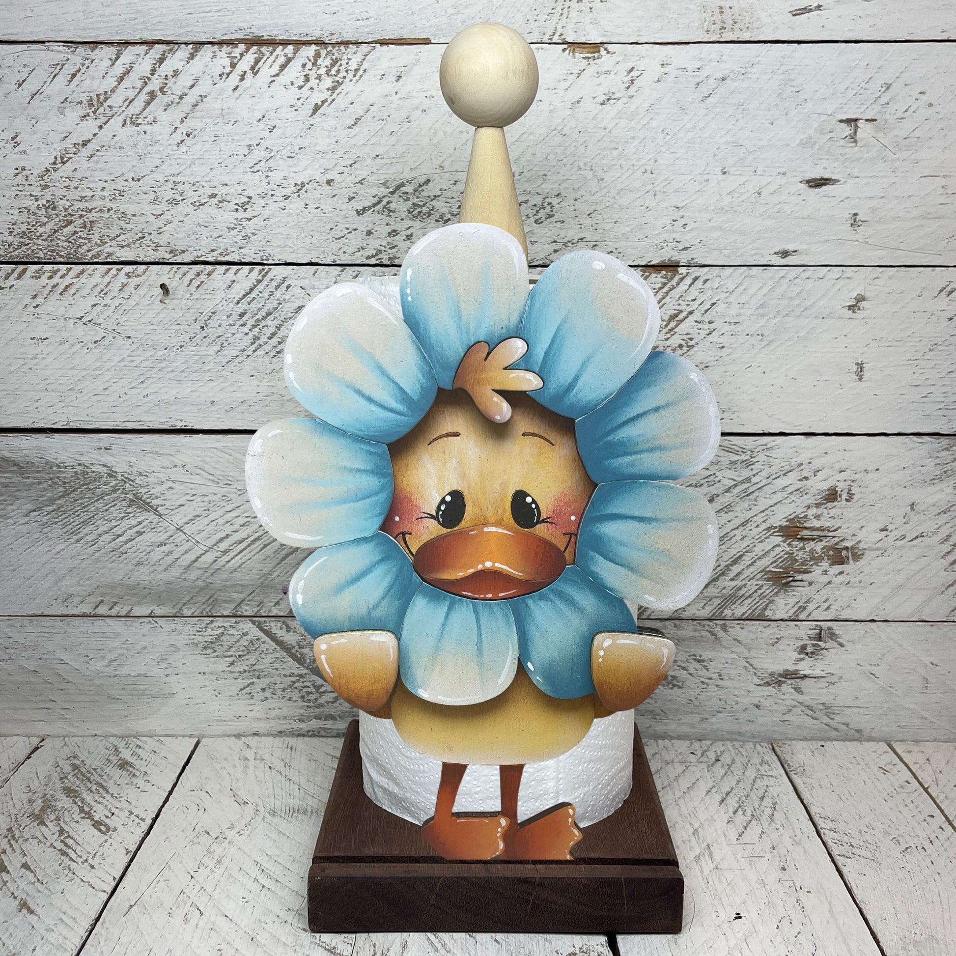 Sagoma per porta scottex papere primavera Out of the Wood