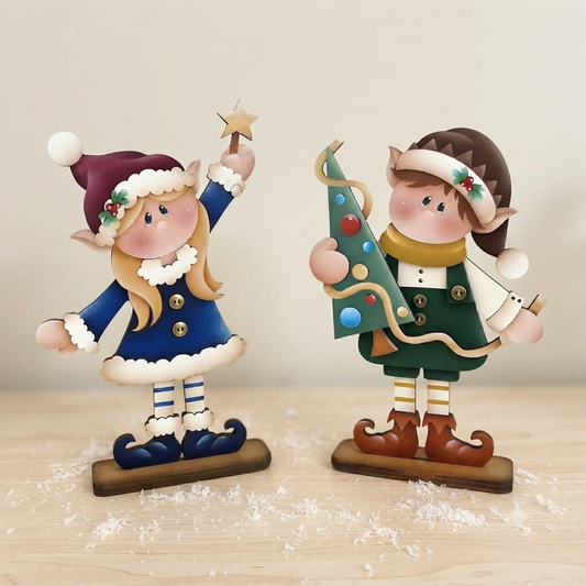 Elfi Tree trimming elves (Copia) Out of the Wood