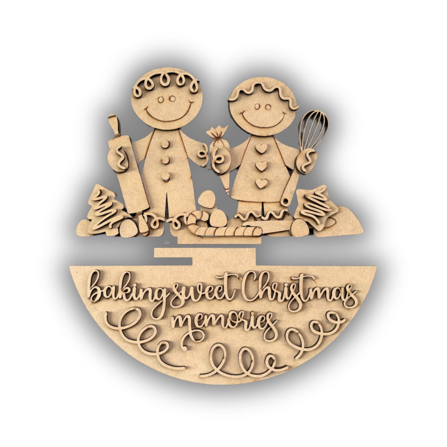 Fuoriporta banner intercambiabile  con Ginger Out of the Wood