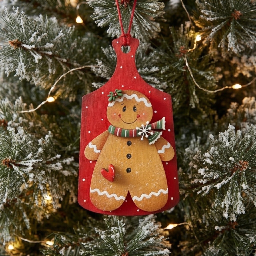 Gingerbread Breadbord Out of the Wood