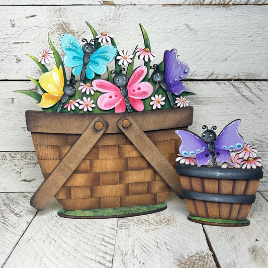 Pannello intercambiabile con farfalle e margherite Out of the Wood