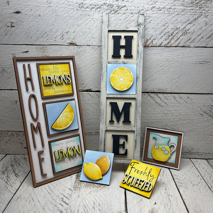 Set limoni  inserti quadrati piccoli 6x6 (Copia) Out of the Wood