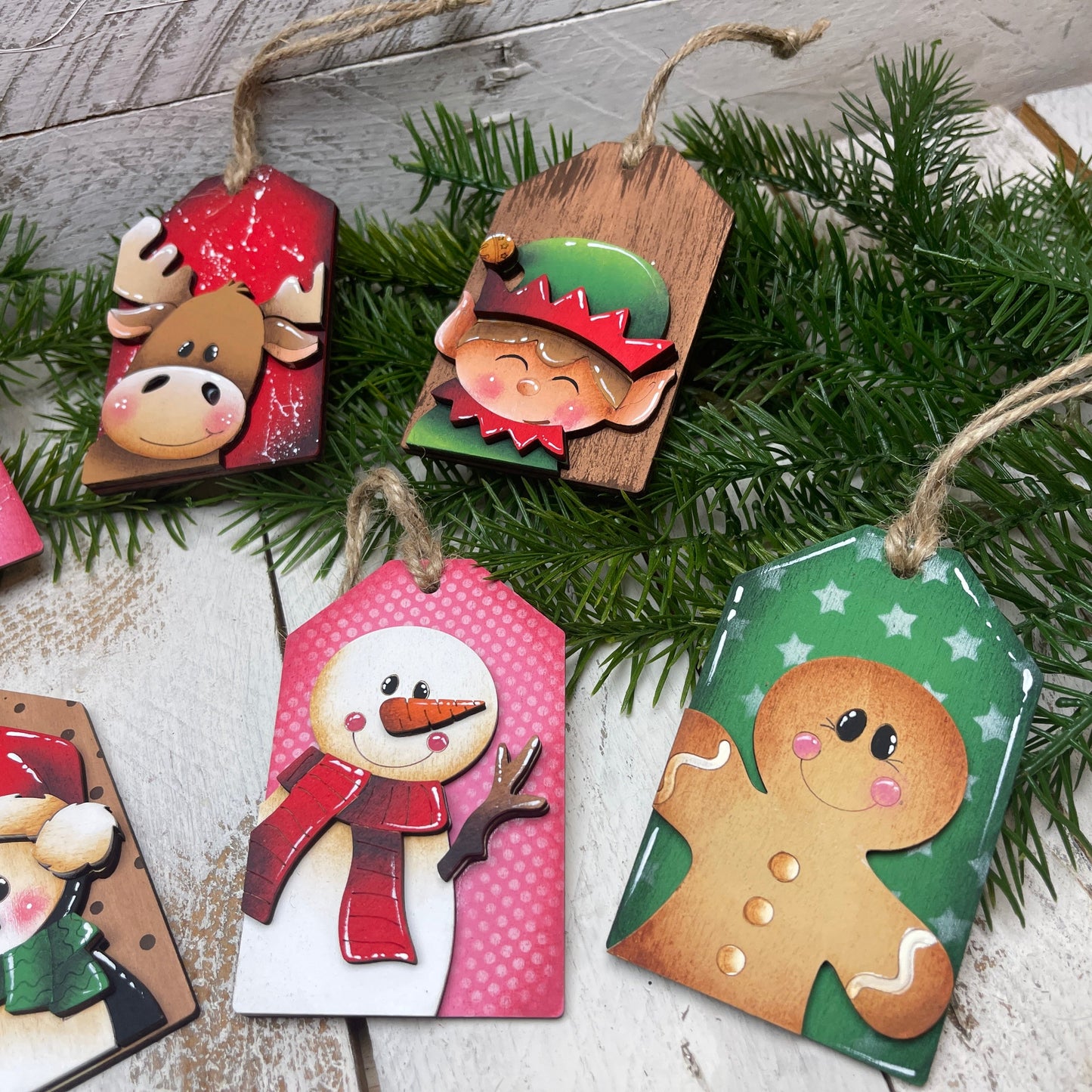 Christmas friends tag Out of the Wood
