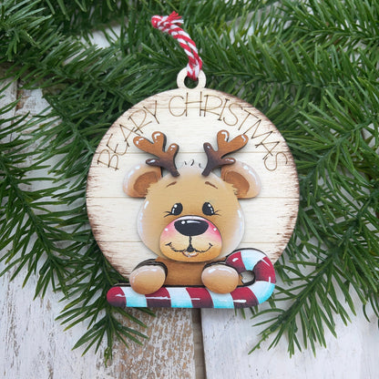 Set ornament orsi natalizzi Out of the Wood