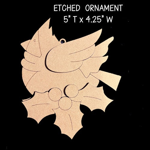 Sagoma Winter cardinal ornaments Out of the Wood