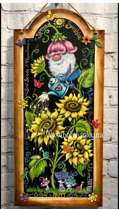 Grow a Happy life by Holly Hanley Out of the Wood