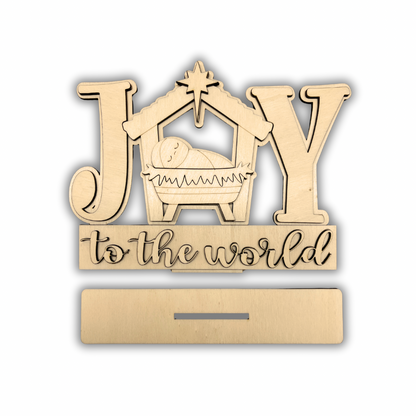 Scritta Joy culla Out of the Wood