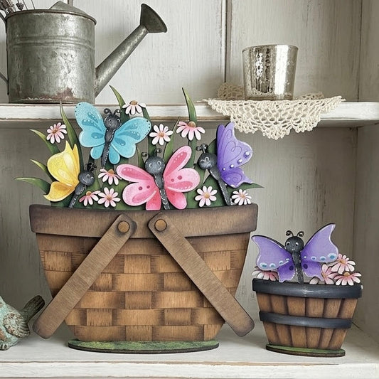 Pannello intercambiabile con farfalle e margherite Out of the Wood
