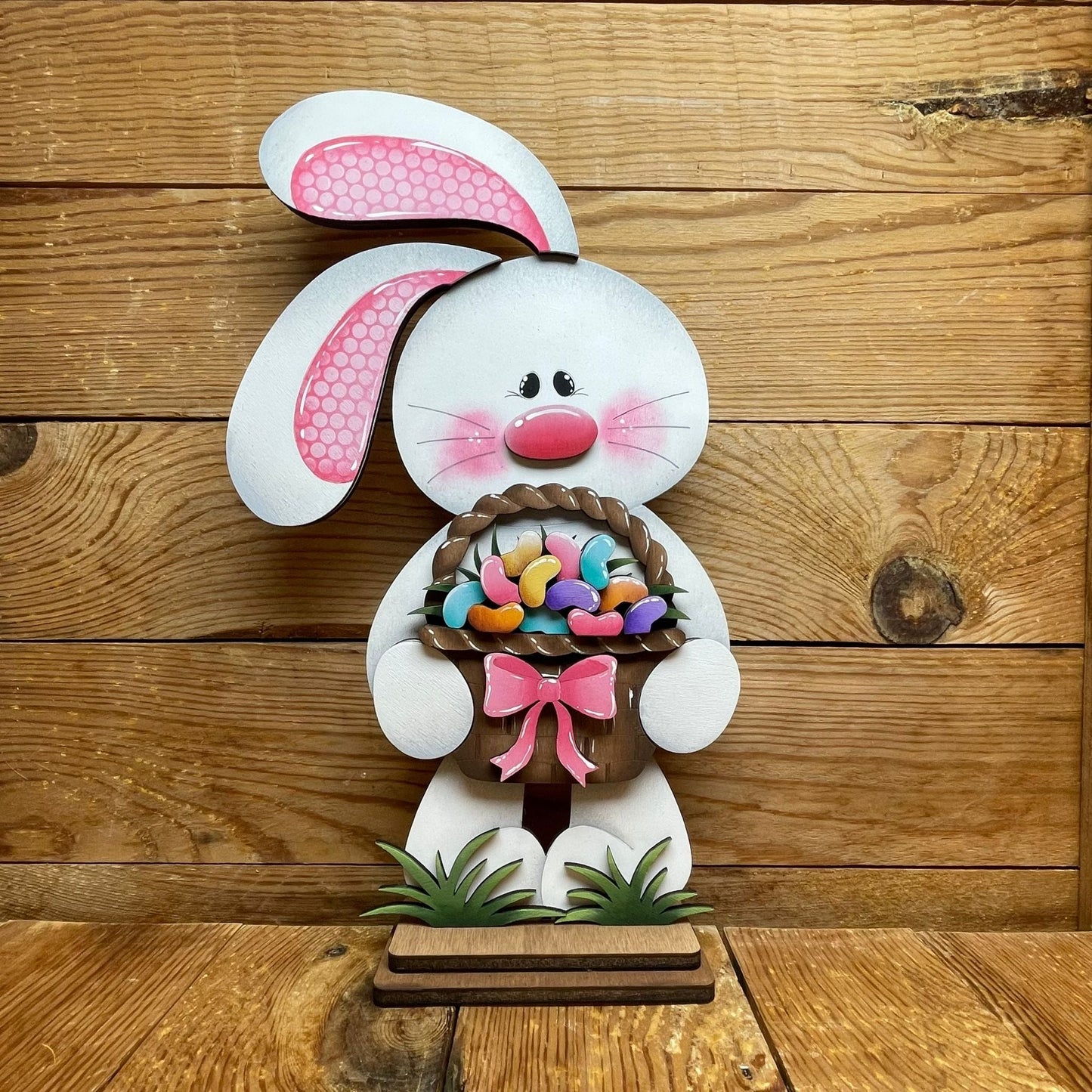 Funny Bunny con cesto intercambiabile Out of the Wood