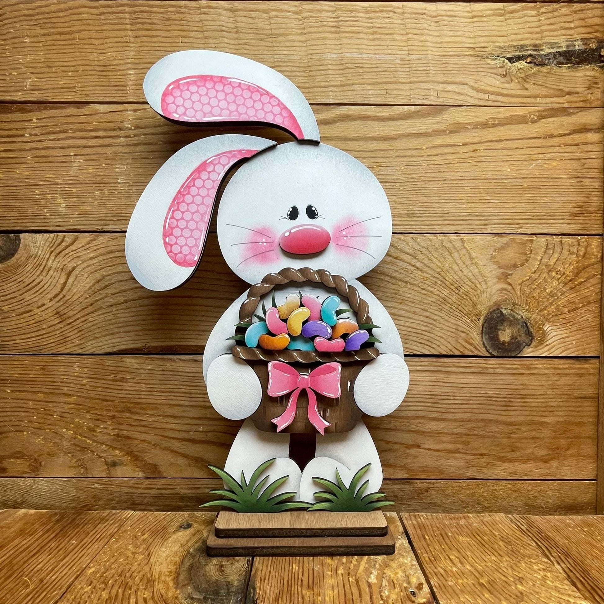 Funny Bunny con cesto intercambiabile Out of the Wood