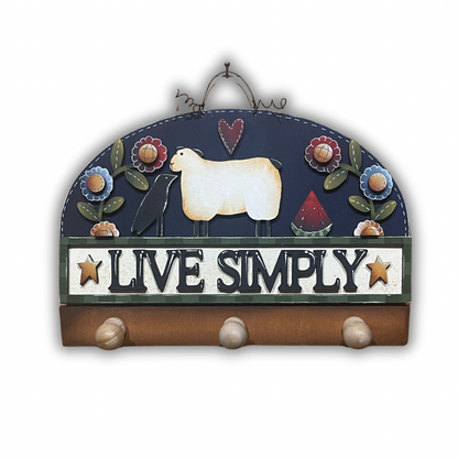 Live simply primitive Out of the Wood