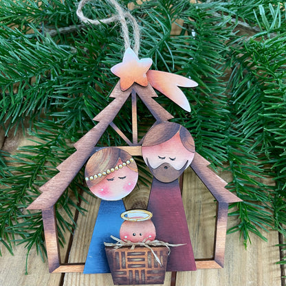 Ornament Nativita' 21 Out of the Wood