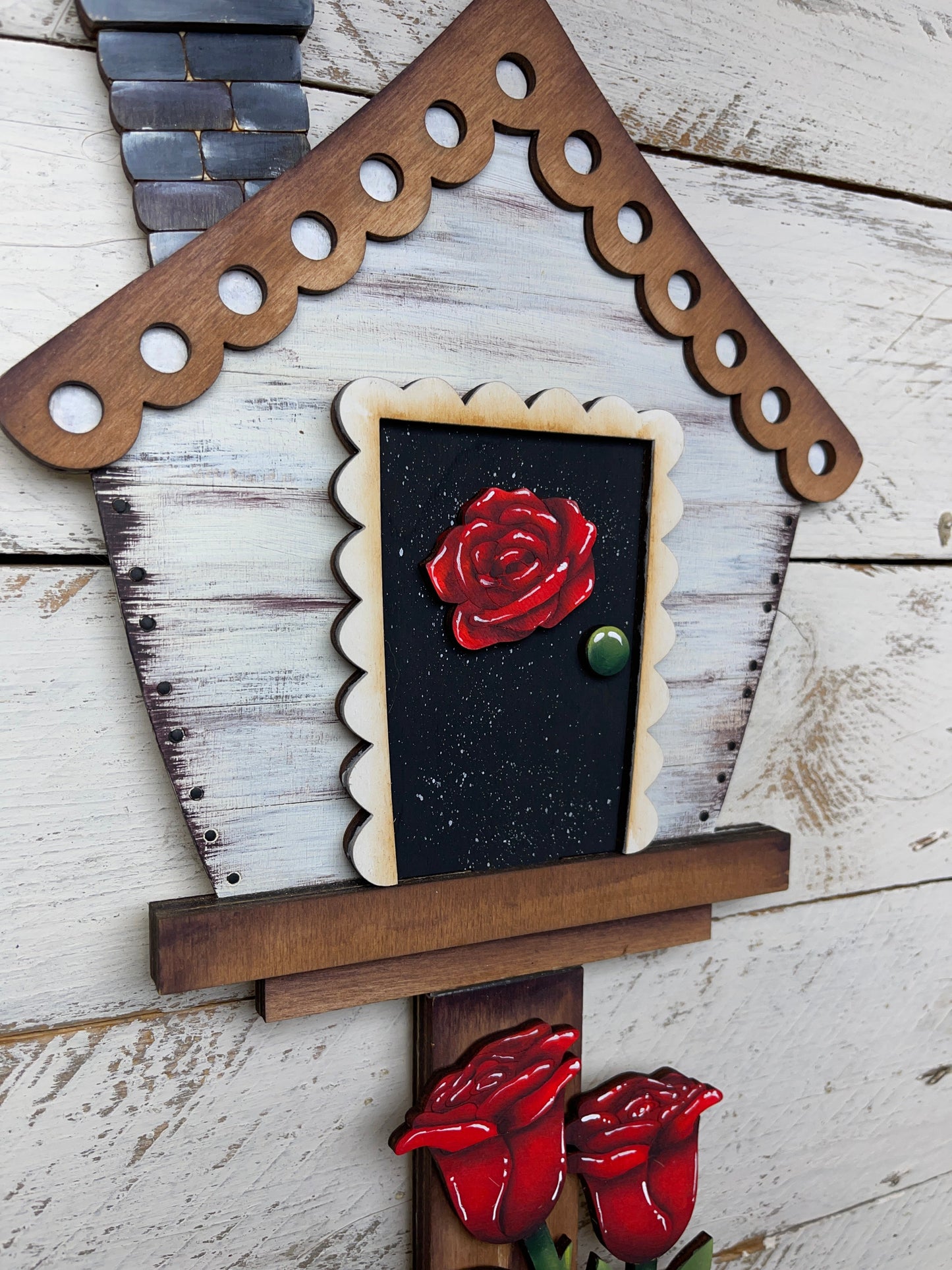 Rose San Valentino  per casetta uccellini intercambiabile Out of the Wood