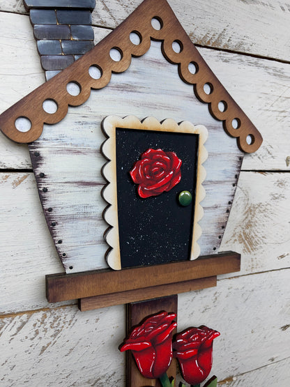 Rose San Valentino  per casetta uccellini intercambiabile Out of the Wood