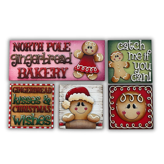 Set ginger inserti quadrati grandi 10cmx10cm Out of the Wood