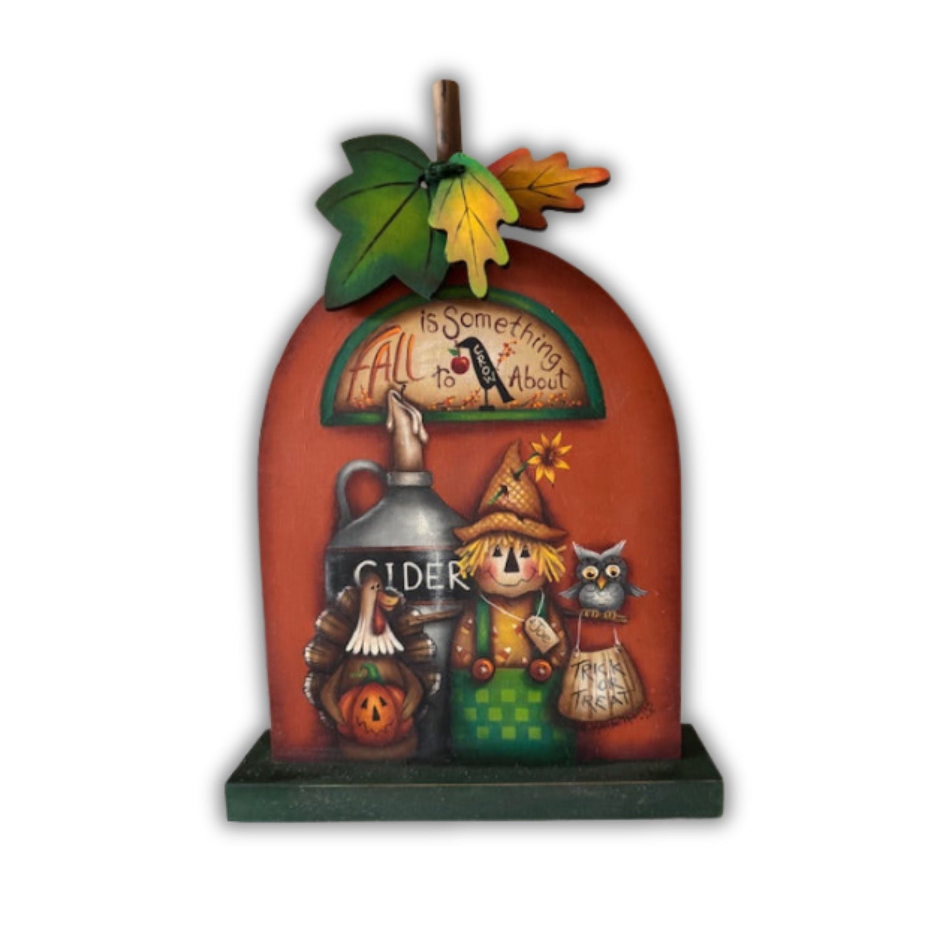 SAGOMA CARTAMODELLO  “Joe pumkin ” by Maxine Thomas Out of the Wood