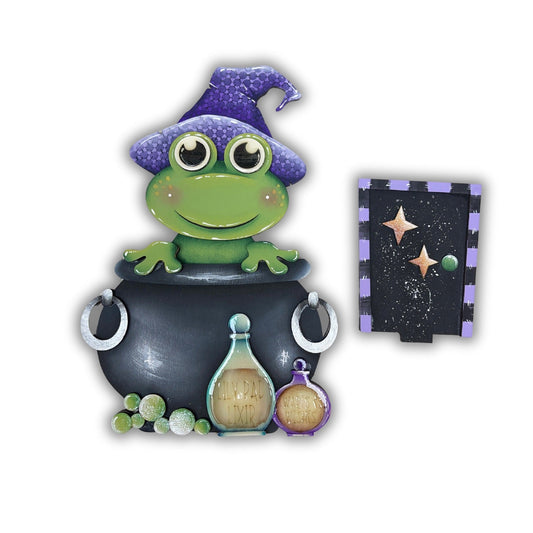 Ranocchio halloween per casetta degli uccellini Out of the Wood