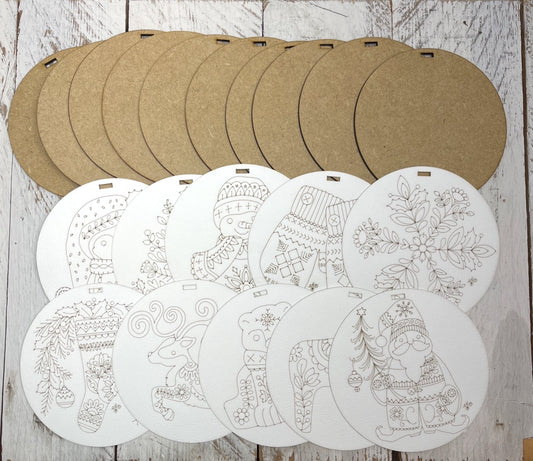 Nordica folk art ornament Out of the Wood