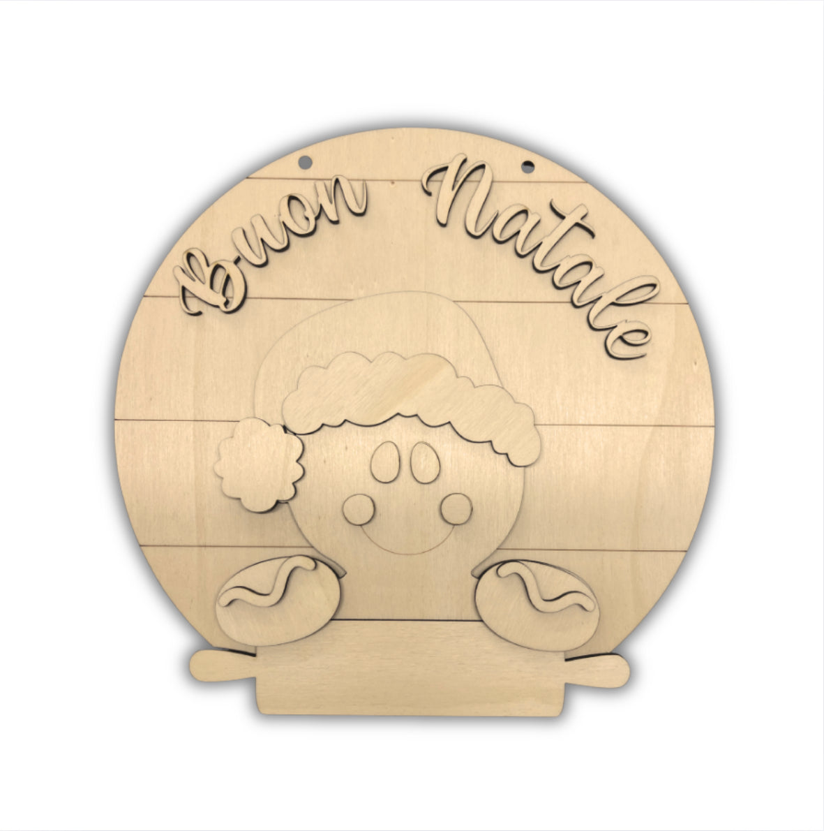 Fuoriporta ginger natalizio mattarello Out of the Wood