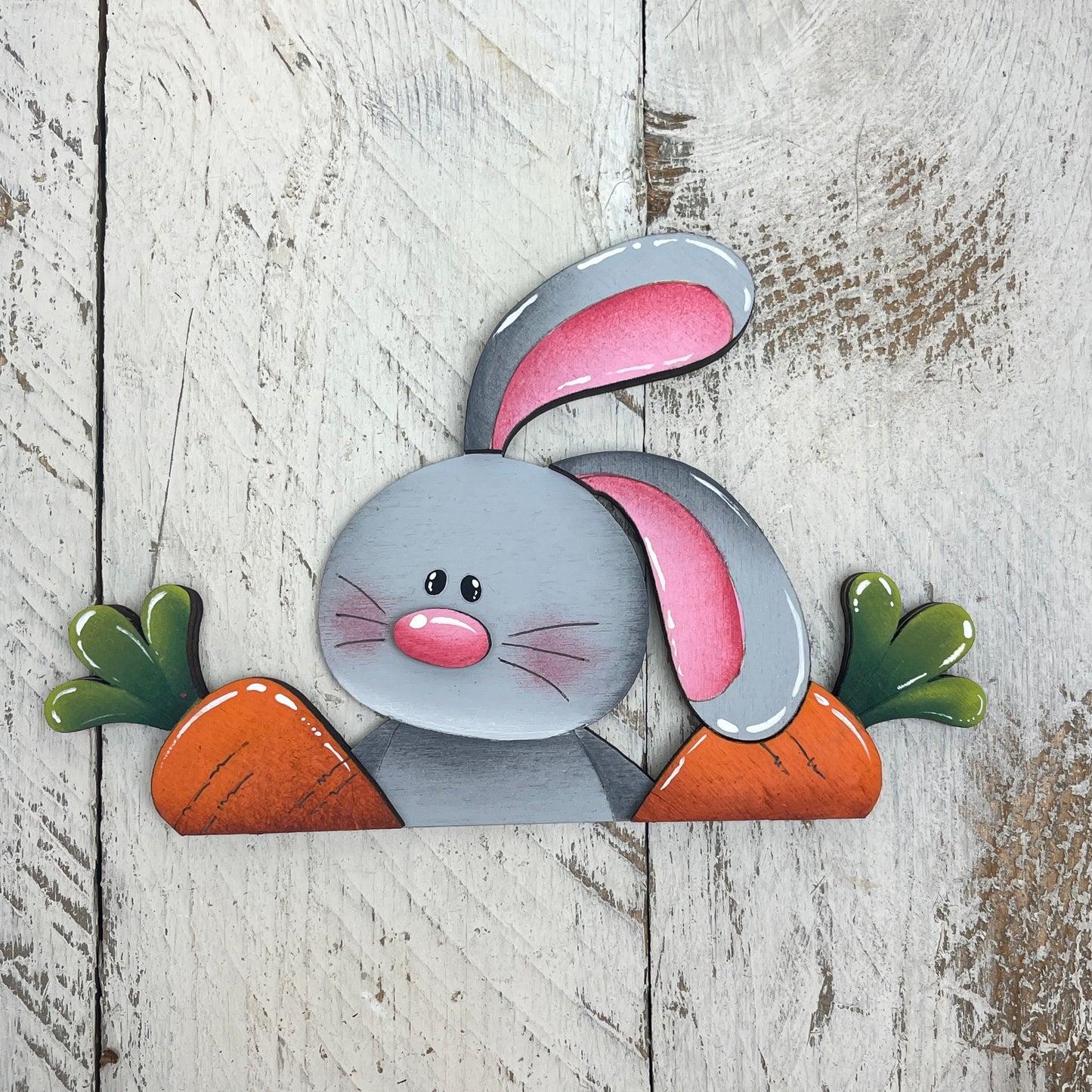 Busto coniglio con carote Out of the Wood