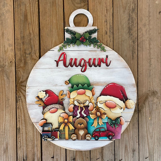 Fuoriporta xmas gnomes Out of the Wood